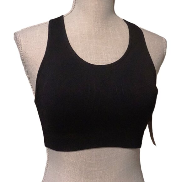 Truekind Shapermint Black Daily Comfort ReActive Sports Bra Size Large - Picture 2 of 8